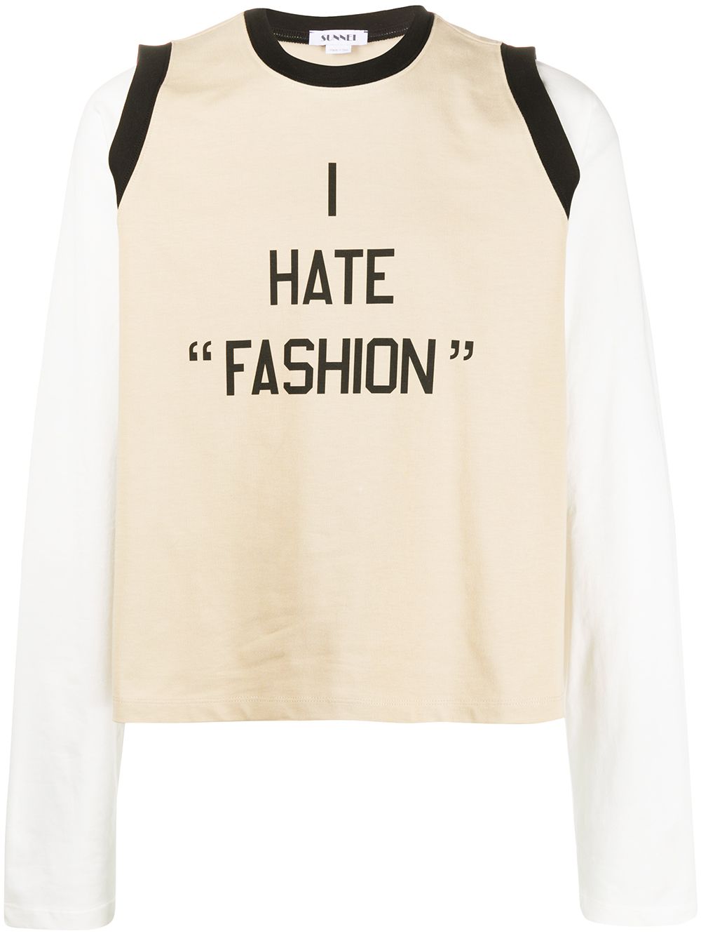 фото Sunnei 'i hate fashion' tank top