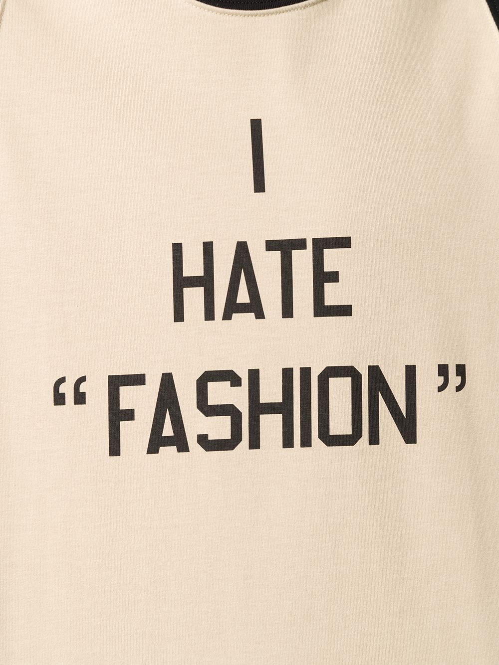 фото Sunnei 'i hate fashion' tank top