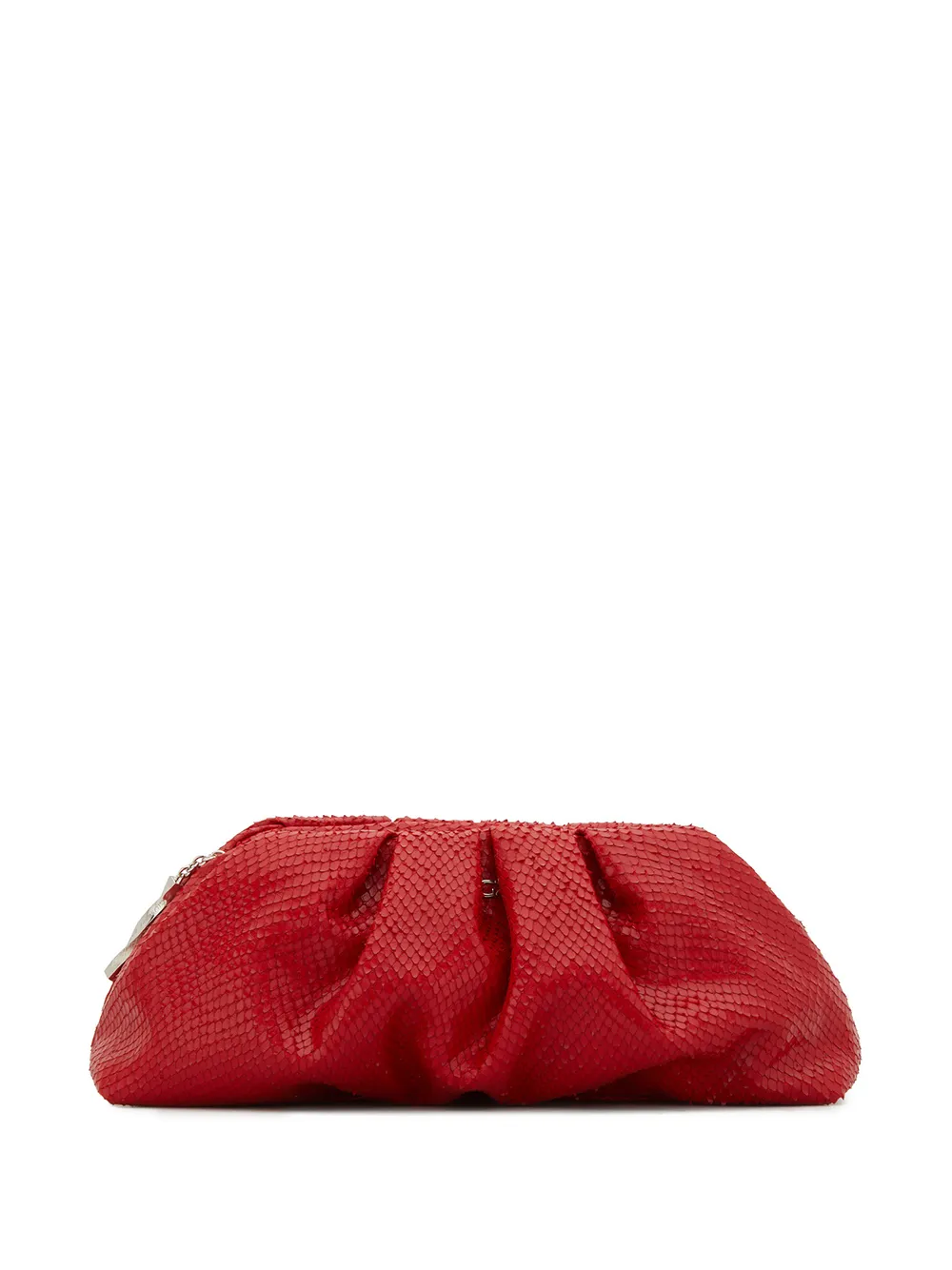 

Giuseppe Zanotti Tomato embossed clutch bag - Red