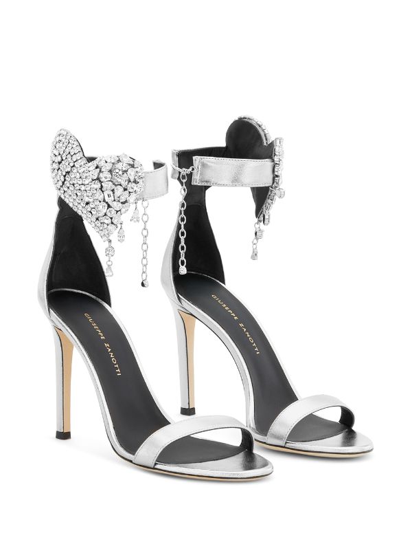 Giuseppe zanotti 2024 heart sandals