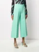 MSGM cropped wide-leg trousers