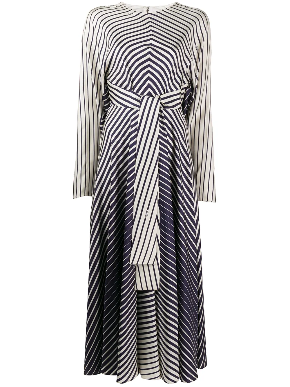 Valentino Garavani Maxi-jurk met striktaille Beige