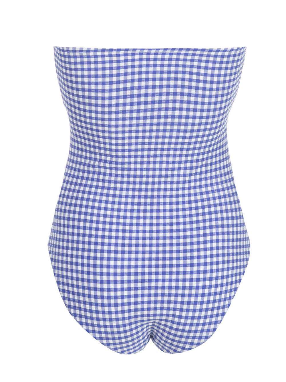 фото Onia marie gingham-print swimsuit