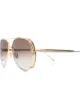 Linda Farrow Newman pilot-frame sunglasses