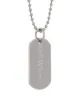 Off-White engraved logo plaque necklace