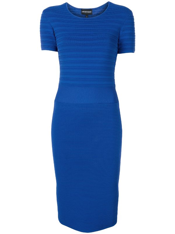 armani blue dress