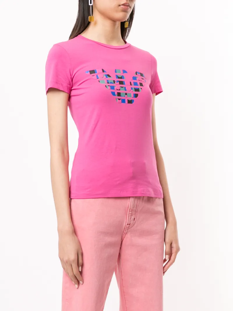 EMPORIO ARMANI T-SHIRT MIT LOGO-PRINT