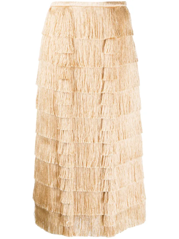 express fringe skirt