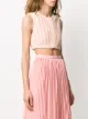 Marco De Vincenzo zigzag pattern crop top