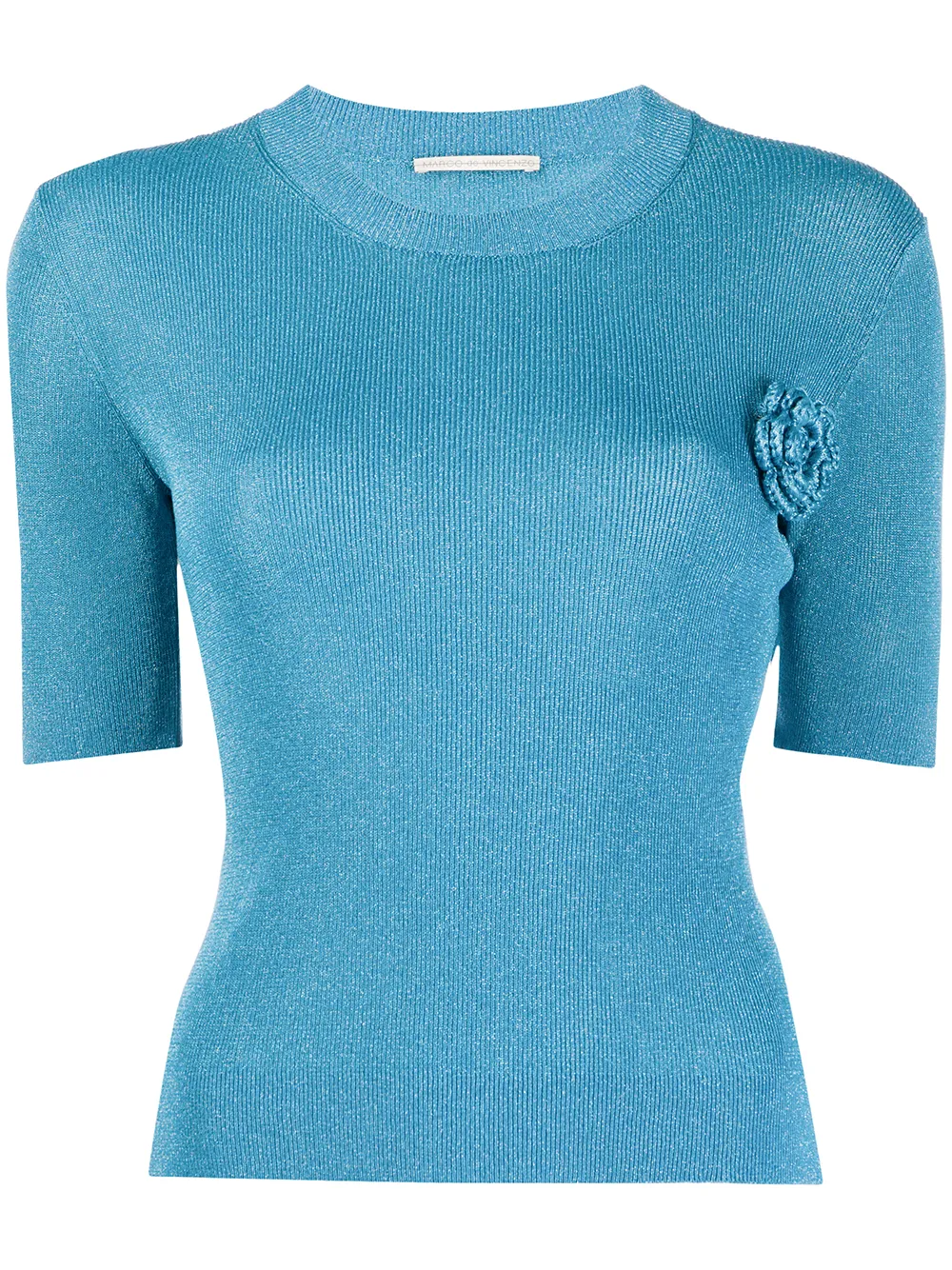 Marco De Vincenzo Kurzärmliger Pullover MibAF TagXA Marco De Vincenzo Kurzärmliger Pullover MibAF TagXA