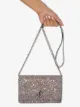 Jimmy Choo Palace glittered clutch