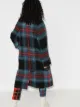 Charles Jeffrey Loverboy Doctors tartan wool coat