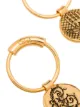 Chloé palm floral coin charm earrings