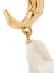 Chloé monogram pearl earrings