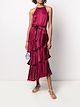 Image 2 of Zimmermann tiered silk midi dress