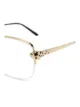 Cartier Eyewear Panthère de Cartier oval glasses