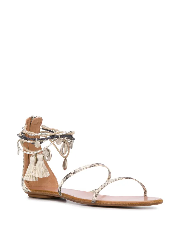 aquazzura animal print