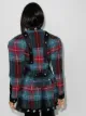 Charles Jeffrey Loverboy tartan check pattern jacket