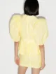 ROTATE Johanna gingham mini dress