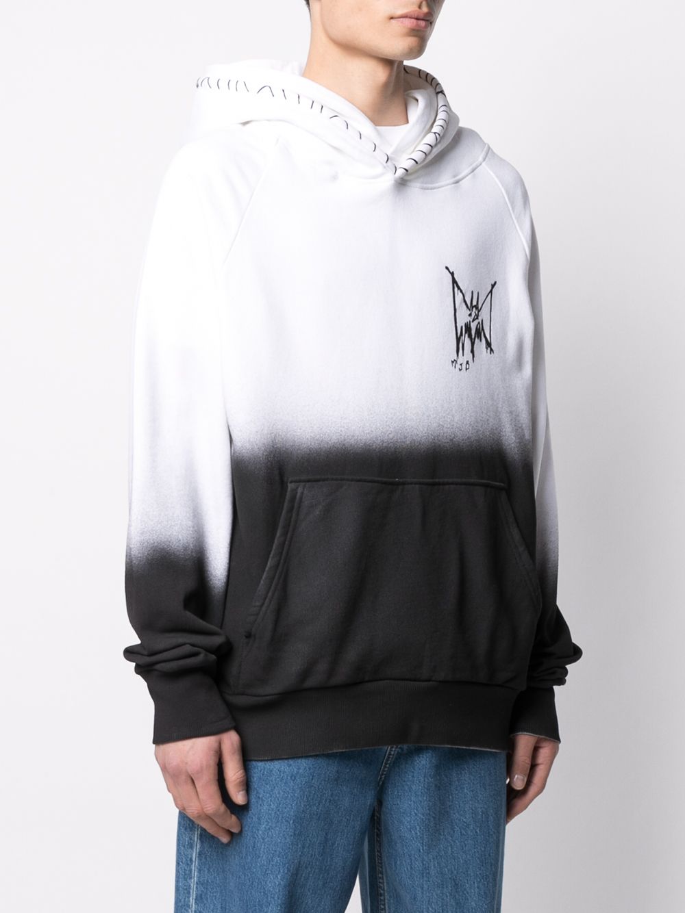 фото Mjb marc jacques burton double layer hoodie