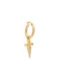 Northskull Sword hoop earring - Gold