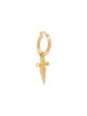 Image 1 of Northskull Sword hoop earring