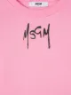 Msgm Kids سويت شيرت بطبعة شعار