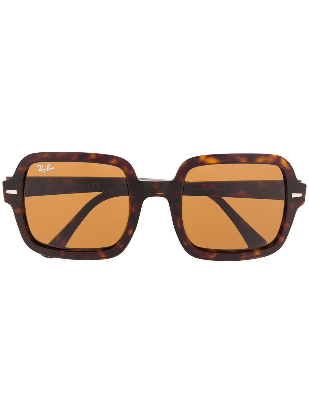Ray-Ban Tortoiseshell Tinted Sunglasses - Farfetch