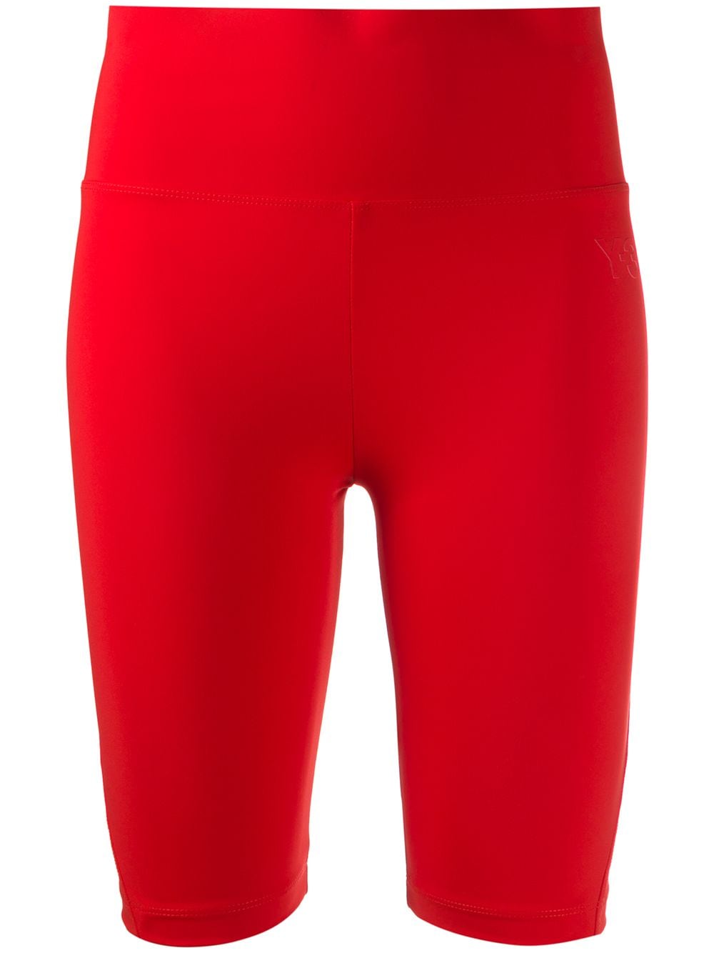 Y-3 Fitted Knee-length Shorts In Red