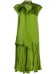 Image 1 of Rochas pussybow straight fit dress