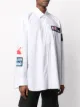 Raf Simons パッチディテール シャツ