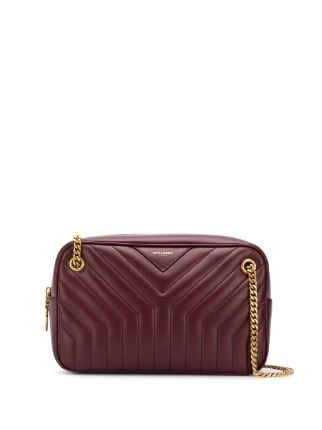 JOAN card case in quilted leather, Saint Laurent