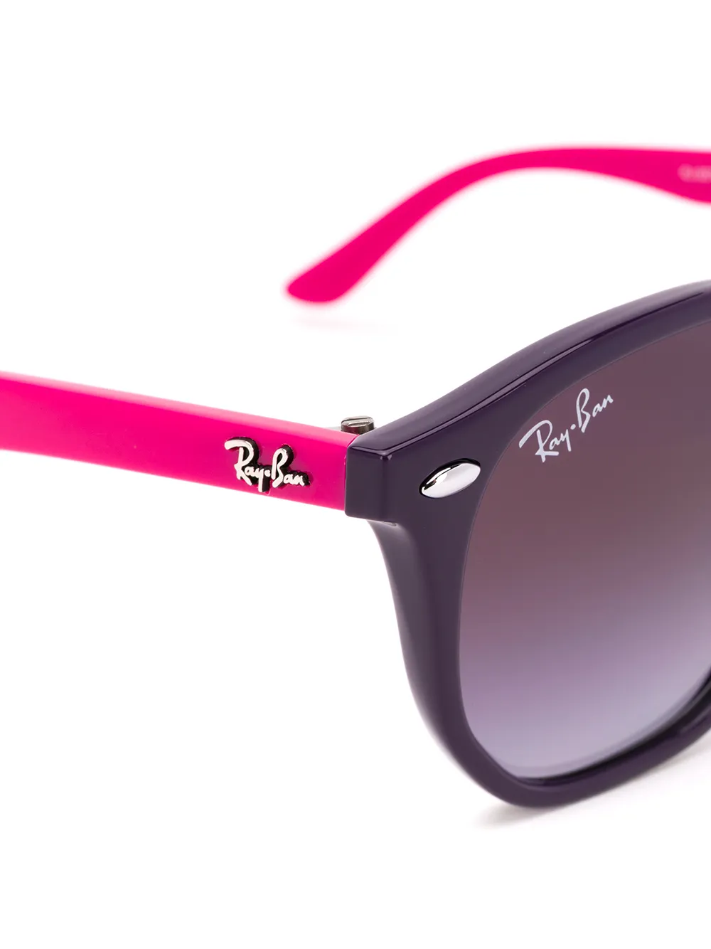 RAY-BAN JUNIOR Wayfarer zonnebril met getinte glazen Blauw