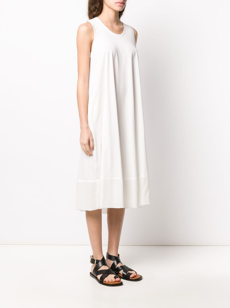 Shop Gentry Portofino Sleeveless Midi Dress In White