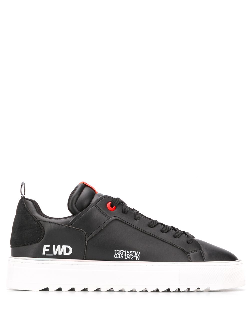 фото F_wd logo printed low top sneakers