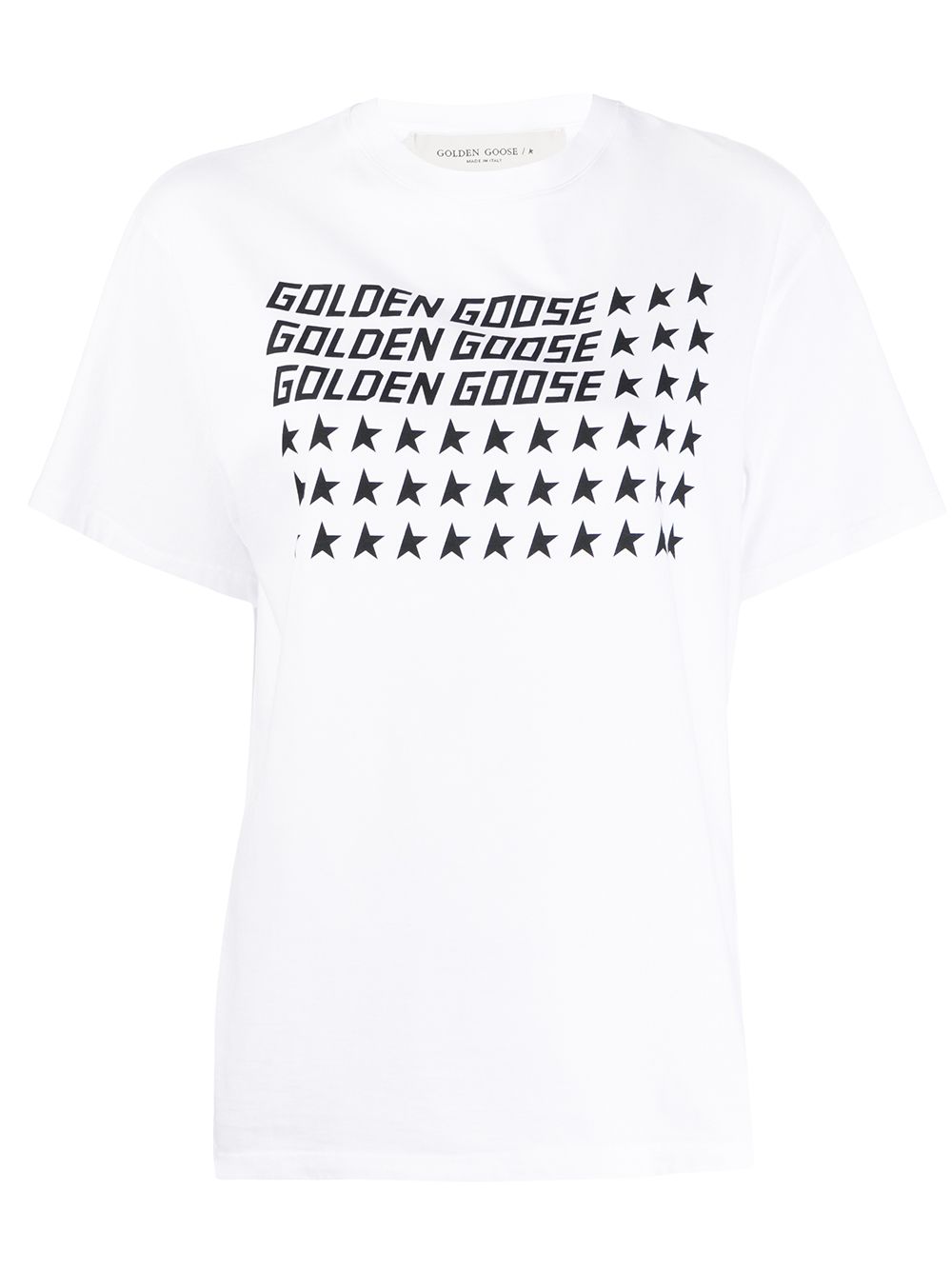 фото Golden goose футболка с логотипом