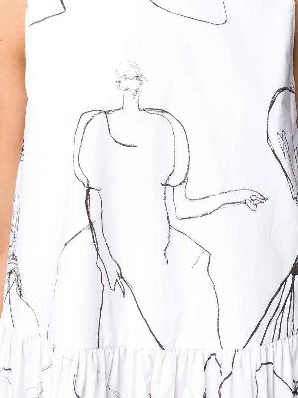 alexander mcqueen sketch dress