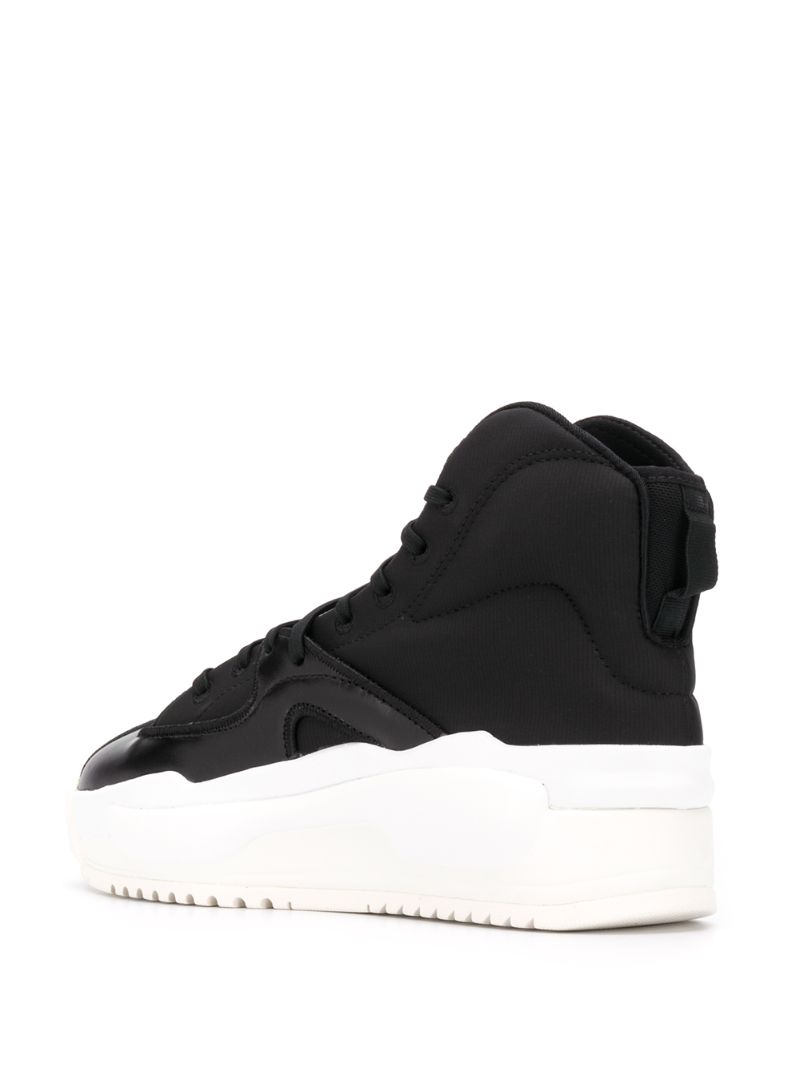 Shop Y-3 Hokori High Top Sneakers In Black