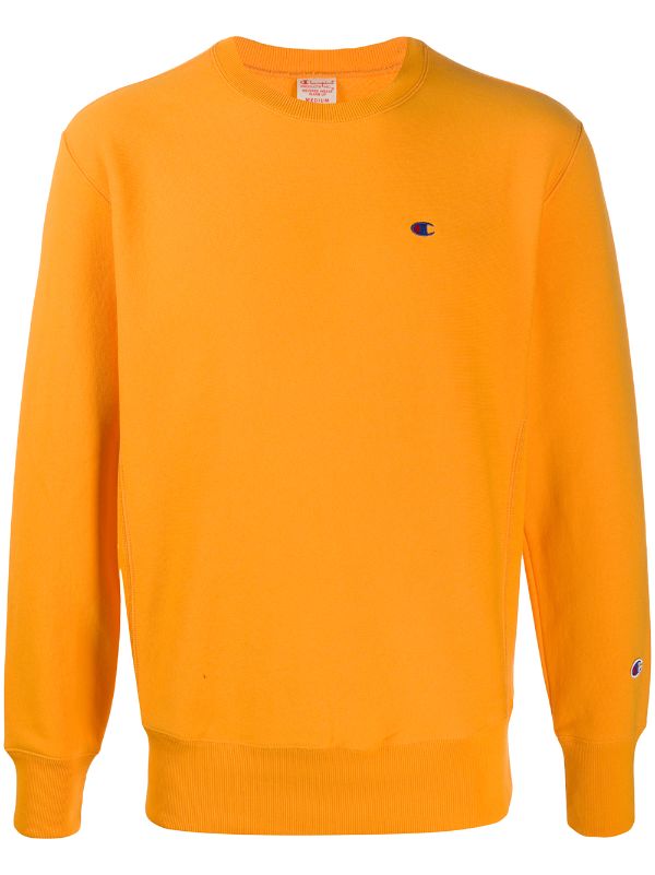 champion sweatshirt orange