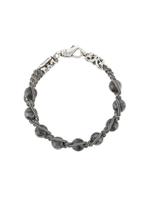 Emanuele Bicocchi beaded braided-chain bracelet