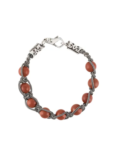 Emanuele Bicocchi beaded braided-chain bracelet