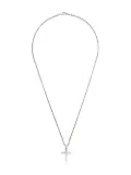 Emanuele Bicocchi cross pendant necklace - Silver