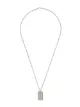 Image 1 of Emanuele Bicocchi engraved tag pendant necklace