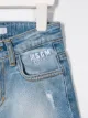 Msgm Kids distressed denim shorts