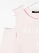 Balmain Kids Oberteil mit Logo