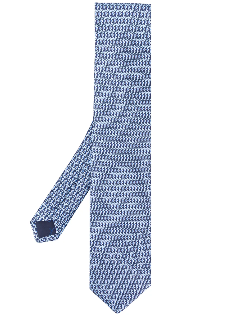 Salvatore Ferragamo seahorse-print tie Salvatore Ferragamo seahorse-print tie