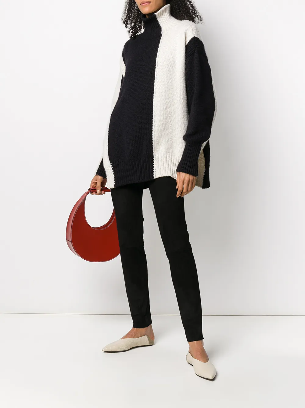 Jil Sander Skinny broek Zwart