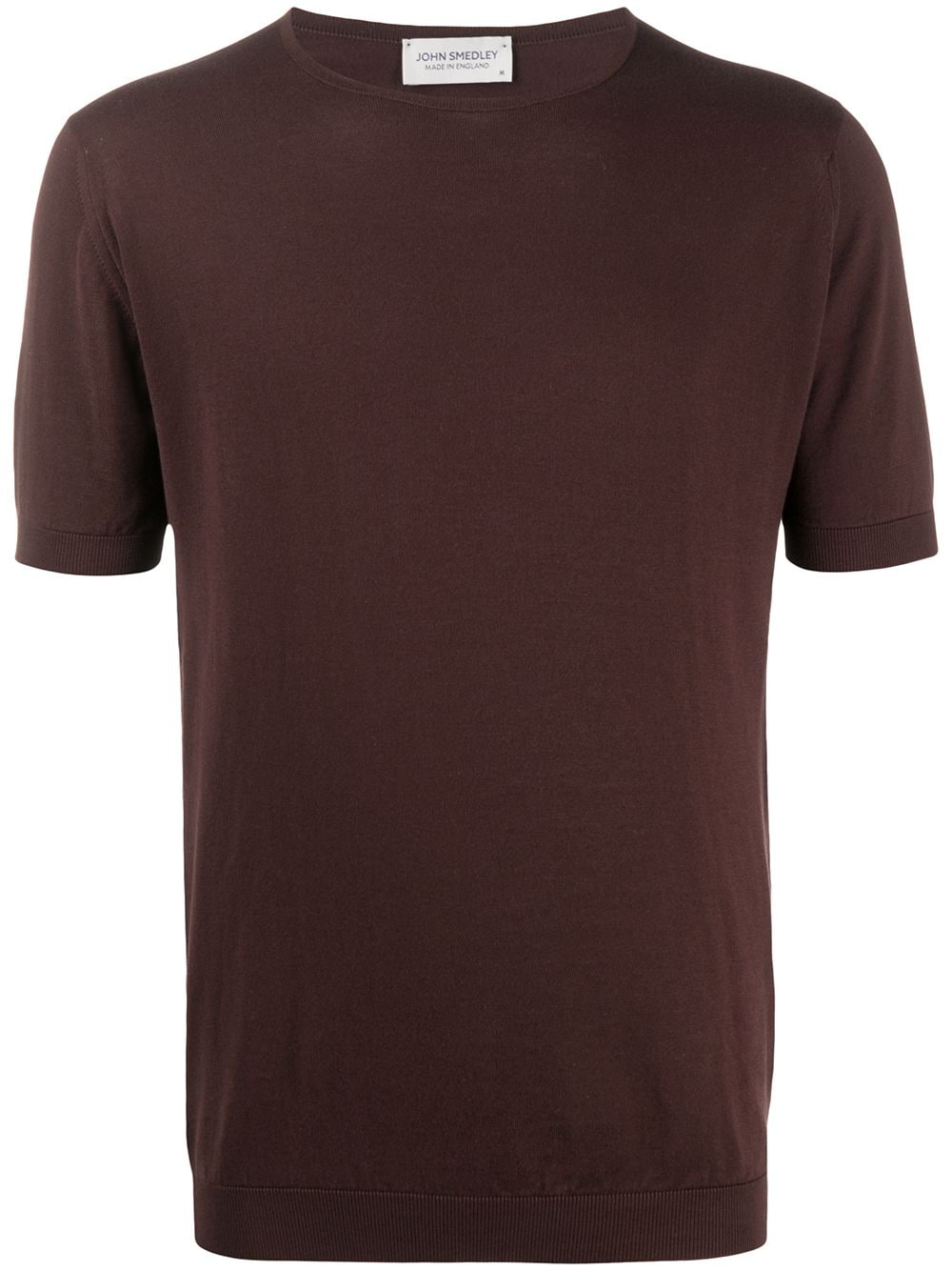 John Smedley Slim-fit T-shirt In Brown