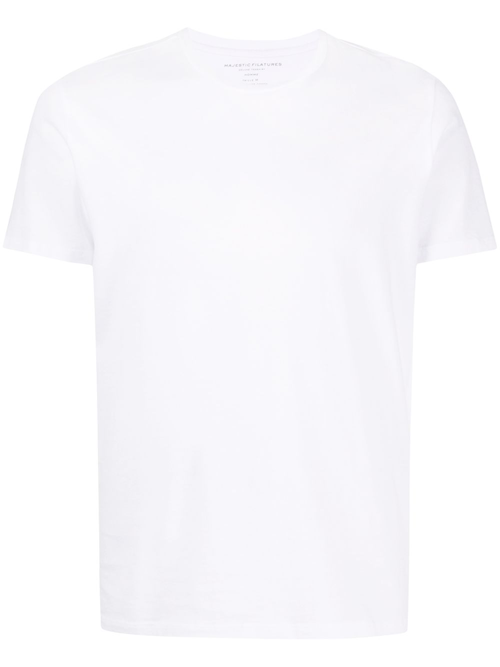 Shop Majestic Relaxed Fit T-shirt In White