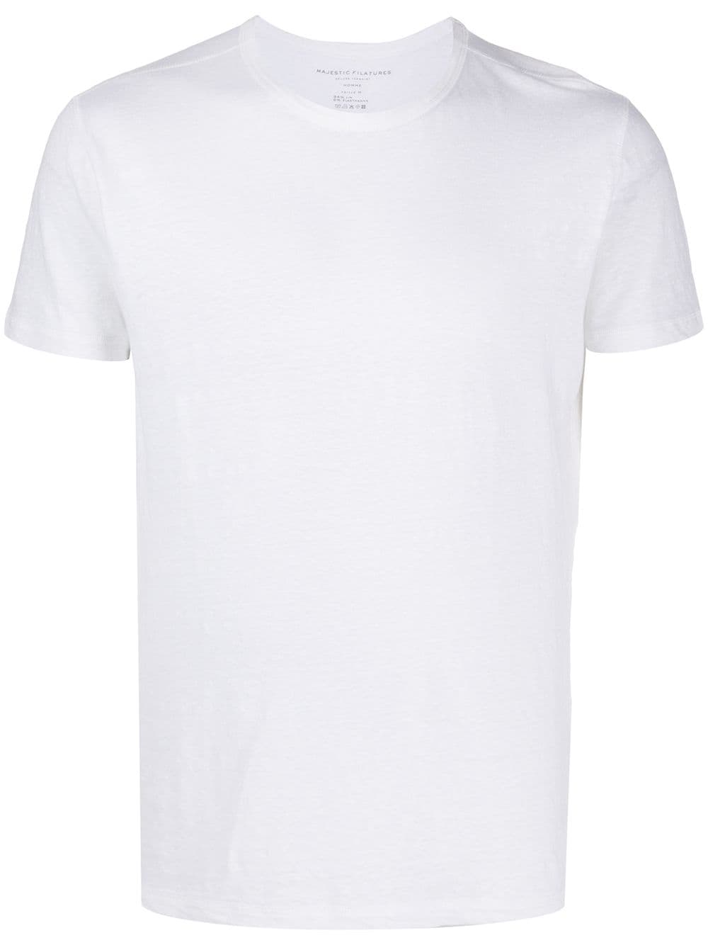 Shop Majestic Relaxed Fit T-shirt In White